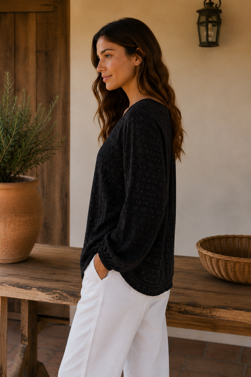 Folklore Top | Black