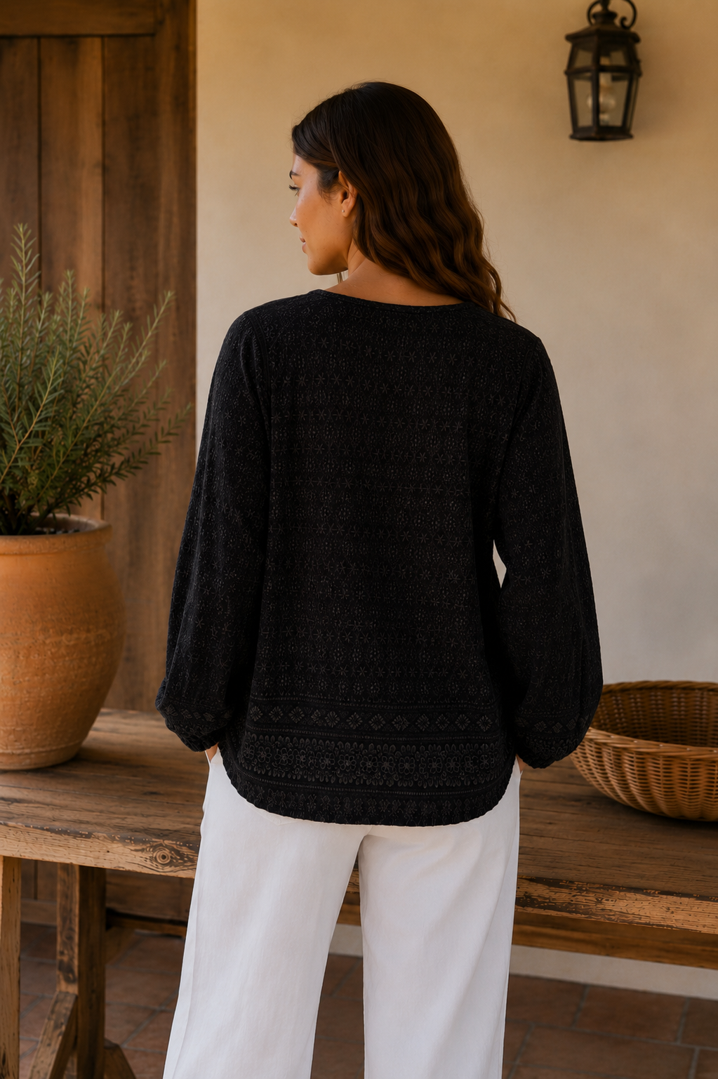 Folklore Top | Black