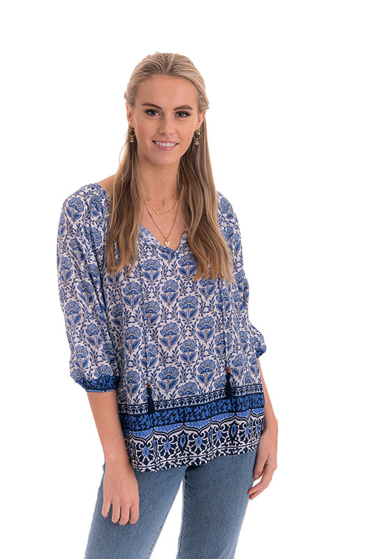 vivienne Top Blue