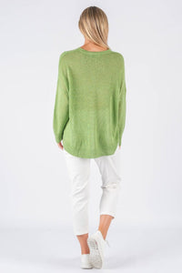 Willow Linen Knit Top - Assorted