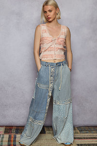 Patchwork Jeans - WYP38