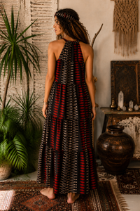 Yindi Cotton Layered Maxi Dress