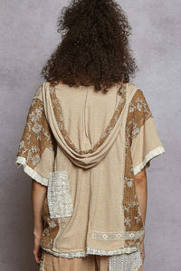 Patch Top - Beige - YKT1395